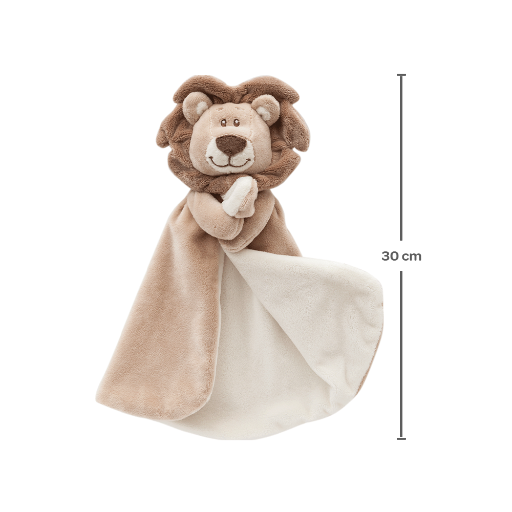 Naninha De Pelúcia Buba Super Macia E Antialérgica Para Bebê Leãozinho