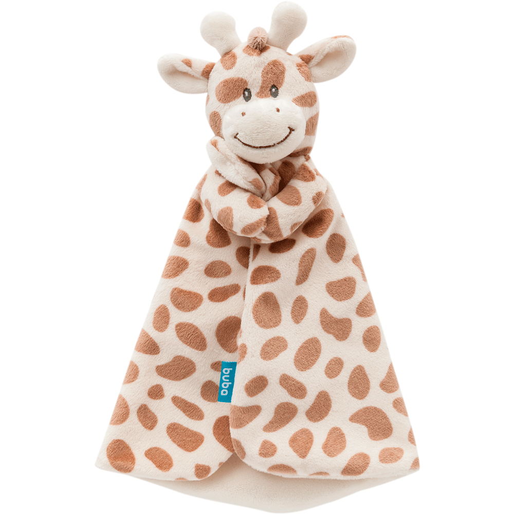 Naninha De Pelúcia Buba Super Macia E Antialérgica Para Bebê Girafinha