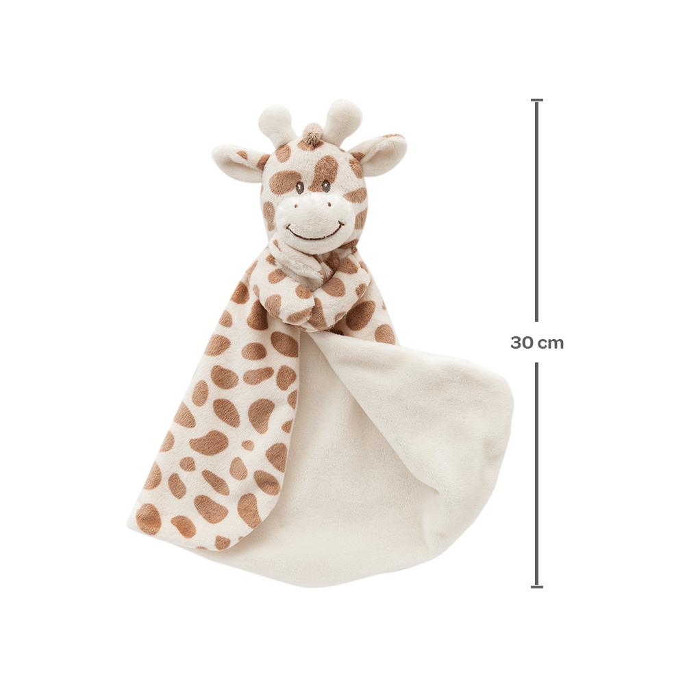 Naninha De Pelúcia Buba Super Macia E Antialérgica Para Bebê Girafinha