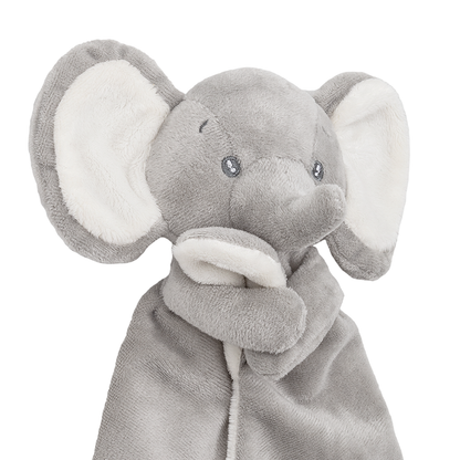 Naninha De Pelúcia Buba Super Macia E Antialérgica Para Bebê Elefantinho