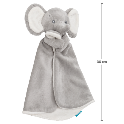 Naninha De Pelúcia Buba Super Macia E Antialérgica Para Bebê Elefantinho