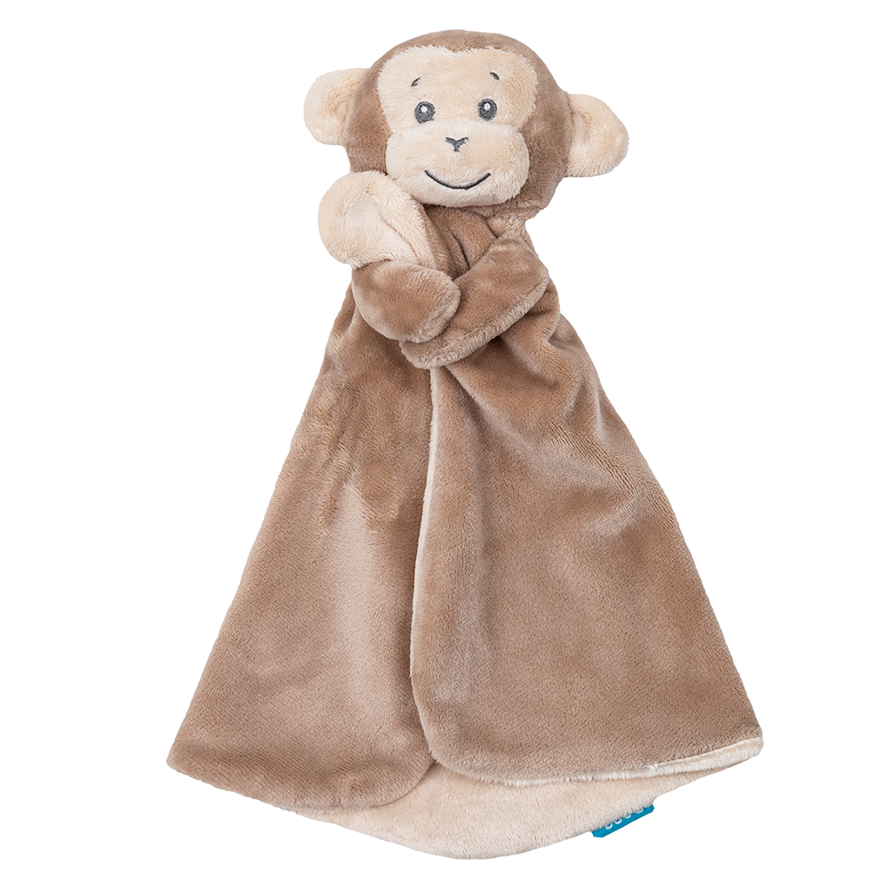 Naninha De Pelúcia Buba Super Macia E Antialérgica Para Bebê Macaquinho