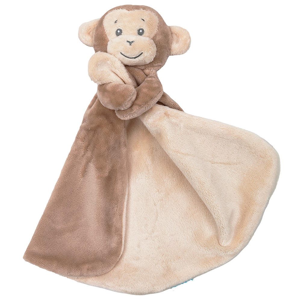 Naninha De Pelúcia Buba Super Macia E Antialérgica Para Bebê Macaquinho