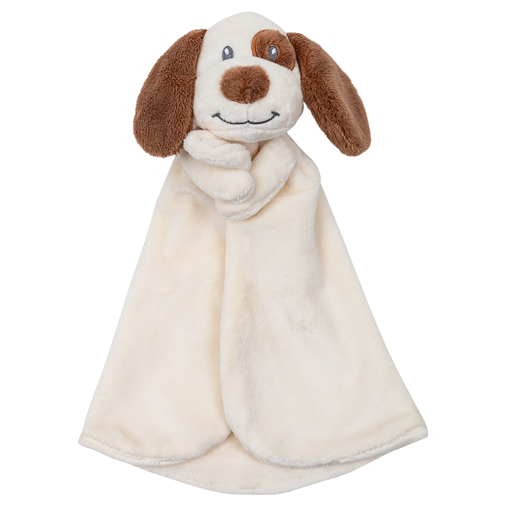 Naninha De Pelúcia Buba Super Macia E Antialérgica Para Bebê Cachorrinho