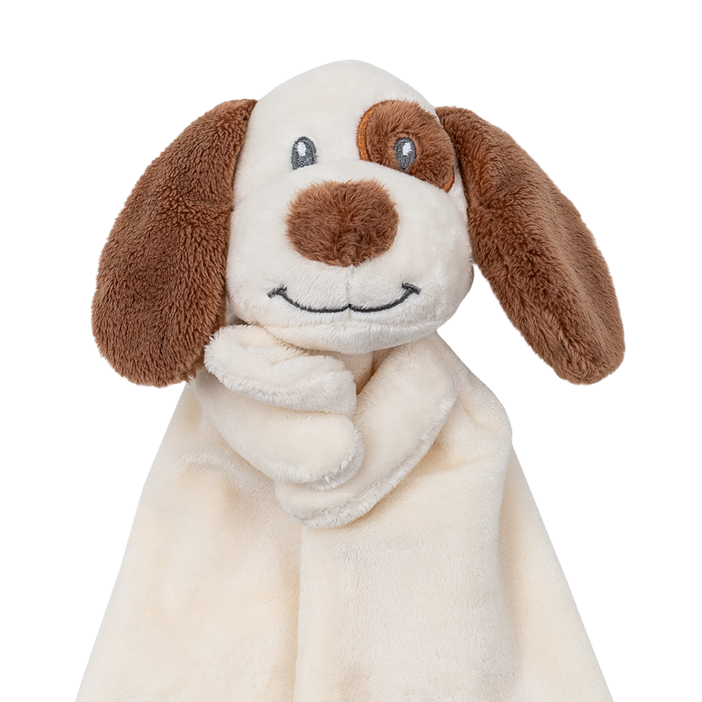 Naninha De Pelúcia Buba Super Macia E Antialérgica Para Bebê Cachorrinho