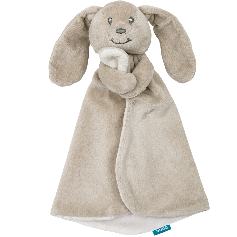 Naninha De Pelúcia Buba Super Macia E Antialérgica Para Bebê Coelhinho