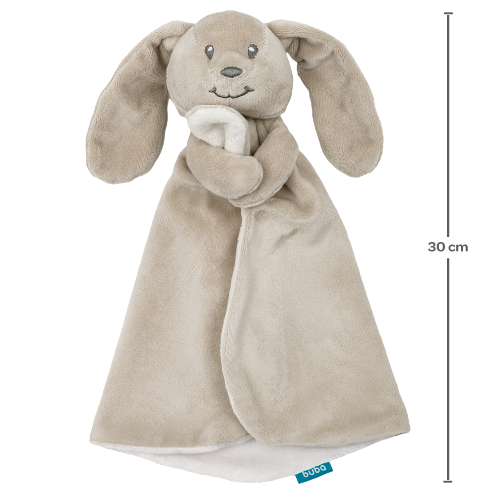 Naninha De Pelúcia Buba Super Macia E Antialérgica Para Bebê Coelhinho