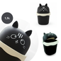 Lixeira De Mesa Quarto Escritório Presente Criativo Gato Preto